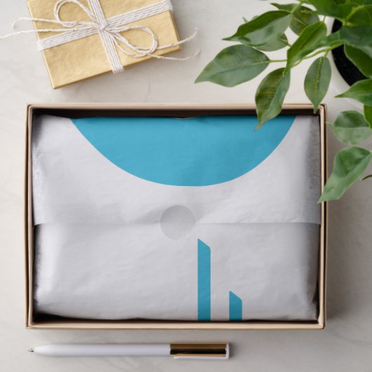 GasterLogo (Go Programming Language) Tissuepapier (Geschenk)