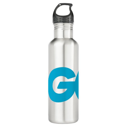 GasterLogo (Go Programming Language) Waterfles (Voorkant)