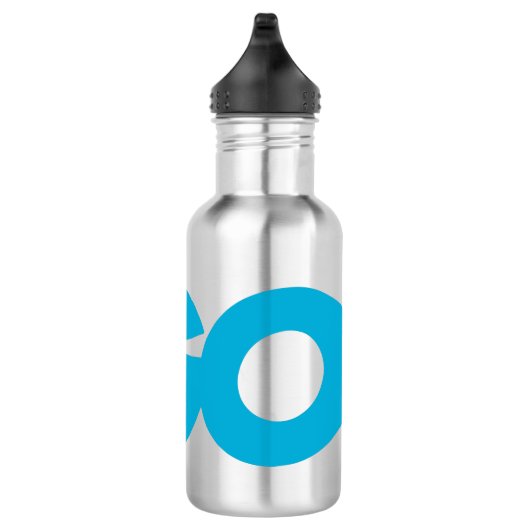 GasterLogo (Go Programming Language) Waterfles (Rechts)