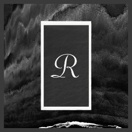 Gasthanddoek voor zwart-wit servet