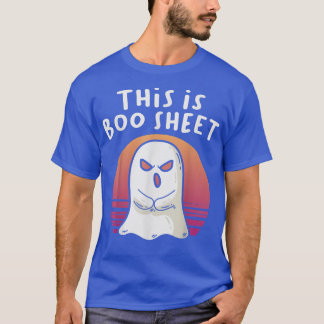  gastheer Dit is Boo Sheet Costume Halloween T-shirt