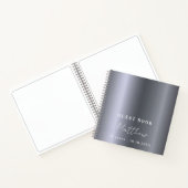 Gastjaars zilvernaam eenvoudig notitieboek (Binnen)