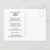 Gastkamer verplaatst naar Florida Beach Scene New  Aankondigingskaart (Achterkant)