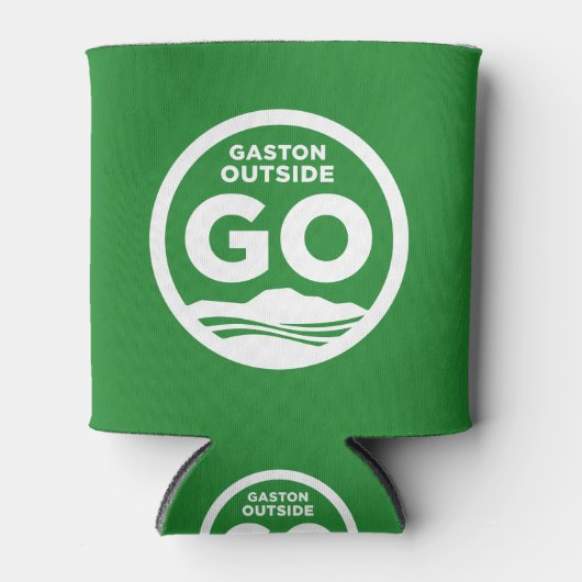 Gaston (buiten groen) blikjeskoeler (Voorkant)