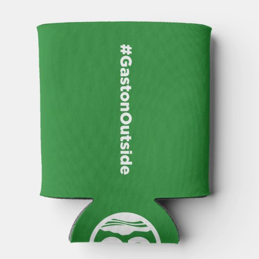 Gaston (buiten groen) blikjeskoeler (Achterkant)