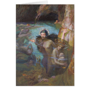 Gaston Bussiere Zee Nymphs CC0439