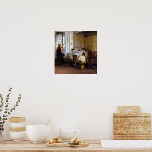 Gaston La Touche, eerste geboren Poster (Keuken)