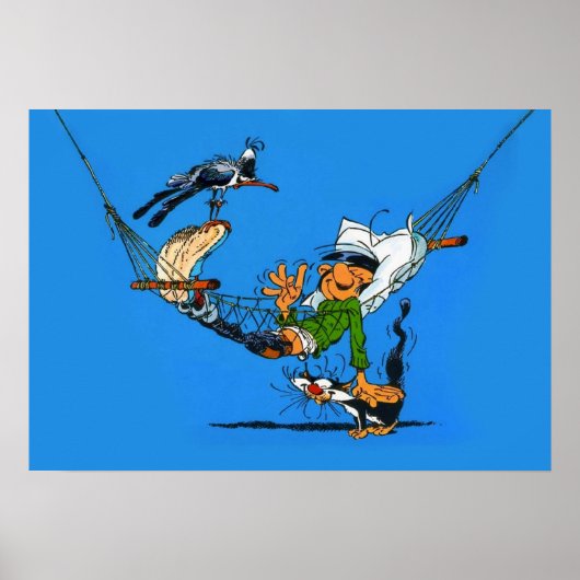 Gaston lagaffe guust flater poster (Voorkant)