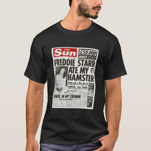\Gaston Lagaffe in auto Classic T-shirt (Voorkant)