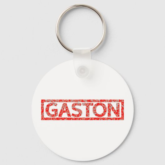 Gaston Stamp Sleutelhanger (Voorkant)