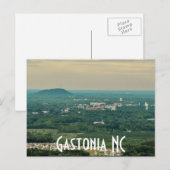 Gastonia NC Briefkaart (Voorkant / Achterkant)