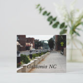 Gastonia NC Briefkaart (Staand voorkant)