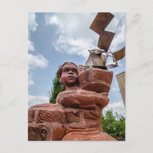 Gastonia North Carolina Briefkaart (Voorkant)