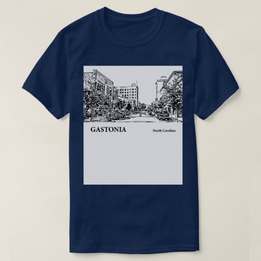 Gastonia North olina 3 T-shirt (Design voorkant)