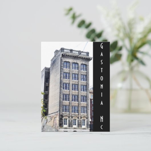 Gastonie NC Briefkaart (Staand voorkant)