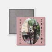 Gastown, Vancouver BC, Canada Souvenir Magnet (Voorkant / Achterkant)