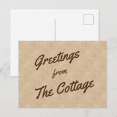 Gastreizen Vergroten Verhuur Huisvesting Briefkaart (Voorkant / Achterkant)