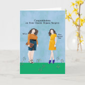 Gastric Bypass Chirgery voor en na het eten van ma Kaart (Gele Bloem)