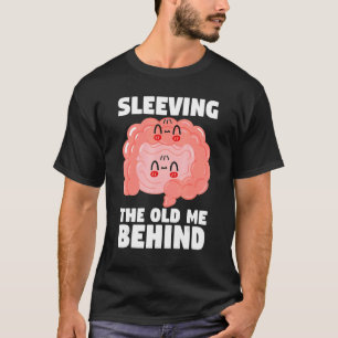 Gastric Bypass Surgery Overleving Slapt de oude G T-shirt