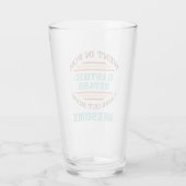 Gastric Bypass Surgery Recovery Humor Glas (Achterkant)