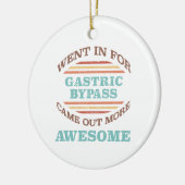 Gastric Bypass Surgery Recovery Humor Keramisch Ornament (Links)