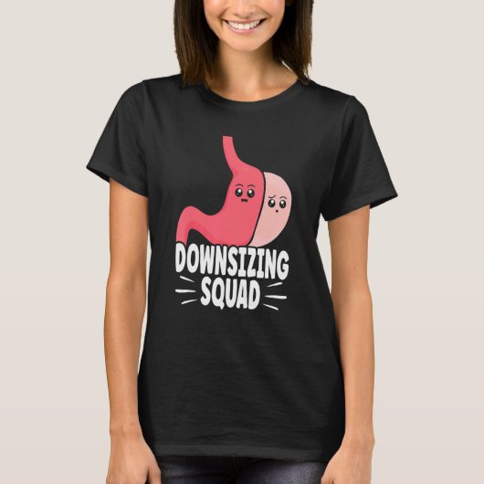 Gastric chirurgie & downsisering Voortschrijdende  T-shirt (Voorkant)