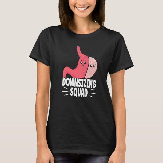 Gastric chirurgie & downsisering Voortschrijdende  T-shirt (Voorkant)