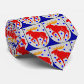 Gästrikland Coat of Arms Scandinavian Stropdas (Opgerold)