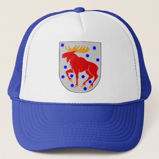 Gästrikland Coat of Arms Scandinavian Trucker Pet (Voorkant)