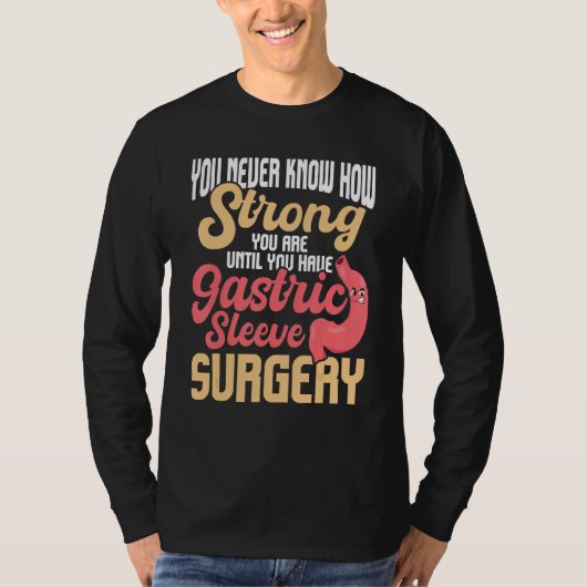 Gastrische Sleeve Chirurgie - Recovery Bariatric S T-shirt (Voorkant)