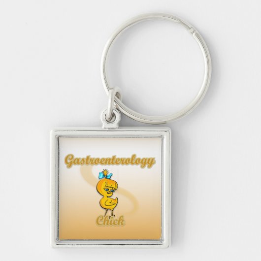 Gastro-enterologie Chick Sleutelhanger (Voorkant)