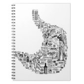  Gastro-enterologie - gastro-enteroloog cadeau Notitieboek (Voorkant)