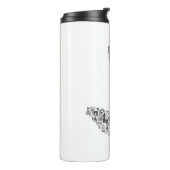 Gastro-enterologie - gastro-enteroloog cadeau Thermosbeker (Gedraaid links)