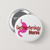 Gastro-enterologische NURS Unieke Maag Ronde Button 5,7 Cm (Voorkant /achterkant)