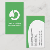 Gastro-enteroloog gastro-enterologie visitekaartje (Voorkant / Achterkant)