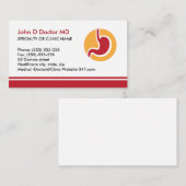 Gastro-enteroloog gastroentology visitekaartje (Voorkant / Achterkant)