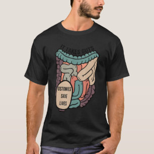 Gastro-enteroloog Het neemt darmstoma's T-shirt