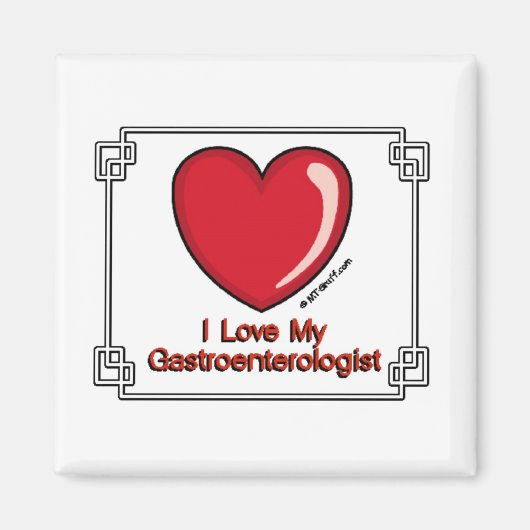 Gastro-enteroloog Magneet (Voorkant)