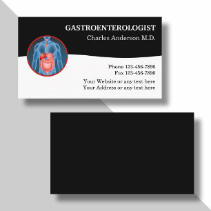 Gastro-enteroloog Medische Visitekaartjes