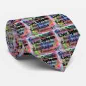 Gastro-enteroloog "Terminology" Necktie Stropdas (Opgerold)