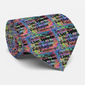 Gastro-enteroloog "Terminology" Necktie Stropdas (Opgerold)