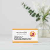 Gastro-enteroloog visitekaartje (Staand voorkant)