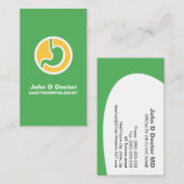 Gastro-enteroloog visitekaartje gastro-enterologie (Voorkant / Achterkant)