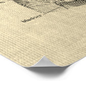 Gastro-intestinale Anatomie print 1 Medisch Poster (Hoek)