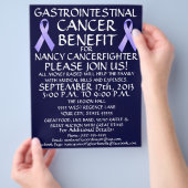 Gastro-intestinale kanker Lint Benefit Flyer (Hand)