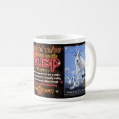 Gastro-intestinale sagittarius Capricorn Koffiemok (Voorkant rechts)