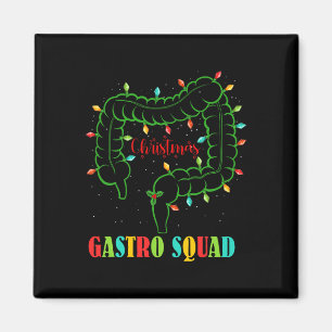 Gastro Verpleegkundige Squad Fun Kerstverlichting  Magneet