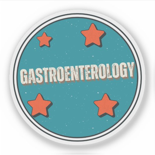 Gastroenterologie Sticker (Voorkant)