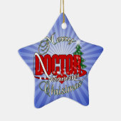 Gastroenterologische ARTS CHRISTMAS Keramisch Ornament (Rechts)