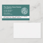 Gastroenterologist Intestinal Theme Visitekaartje (Voorkant / Achterkant)